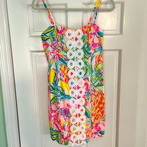 LILLY PULITZER NWT Shelli Stretch Dress Multi Fiesta Bamba